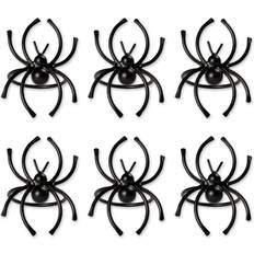 Design Imports DII Spider Set of 6 Napkin Ring 4pcs