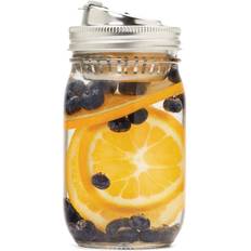 Jarware 2-in-1 Drink Fruit Infusion Lid Regular Mouth Termokopp