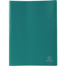 Green Paper Storage & Desk Organizers Exacompta 20 Pocket Display Book