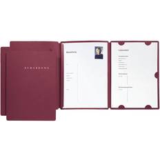 Pagna Bewerbungsset Select rot, 3-teilig, Klemmschiene 3