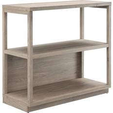 Henn&Hart Thalia Bookcase Antique Grey 83.8cm H x 91.4cm W Book Shelf