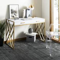 Gold Writing Desks Safavieh Elaine 2 Writing Desk