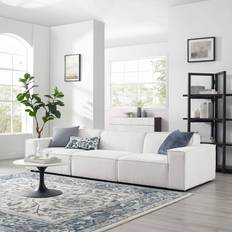 Modway White Furniture modway Restore Collection EEI-4112-WHI Sofa