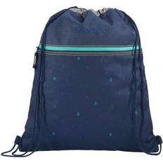 Turkis Gymnastikposer Coocazoo 2.0 shoe bag, color: Happy Raindrops [Levering: 6-14 dage]