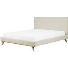 Beliani Fabric Super King Bed