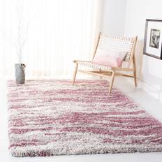 Carpets & Rugs Safavieh Fontana Shag Collection Pink, Gray