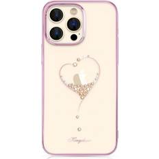 Kingxbar iPhone 14 Pro Max Skal Wish Rosa Crystals