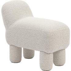 Design House Stockholm Lulu Pouf Cream Pouffe