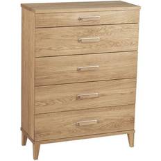 Oscarssons Möbel Malva H94 B70 Hvidolieret Egetræ H94 x 70 cm Kommode