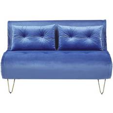 Beliani 2 Seater Velvet Bed Sofa 3 Seater
