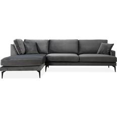 Hjørnesofa chaiselong LOTO LIVING Papira Venstre Sofa