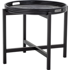 Bloomingville Couchtisch Rattan 60 x 60 x 47 cm Serviertisch 60cm