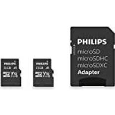 Philips MicroSDHC 2-Pack 32GB Klasse 10 UHS-I U1