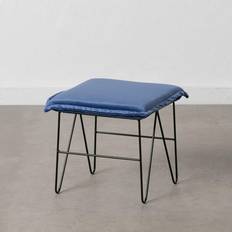 Metal Siddepuffer BigBuy Home Syntetisk stof Siddepuf 40cm
