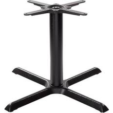 Black Cruciform Base Table Leg