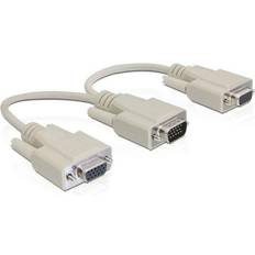 Kabler DeLock Adapter HD-15 VGA han ->