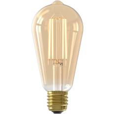 Calex LEDs Calex E27 ST64 3,5W LED-Filament gold 821 dimmbar