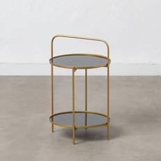 Gold Small Tables BigBuy Home Side Golden Small Table