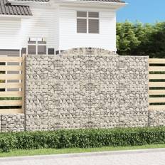 vidaXL Arched Gabion Baskets 300 x 50 x 200 cm Set of 3