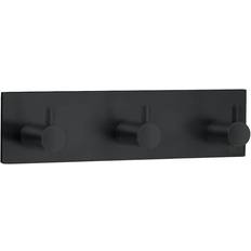 Skruede Håndklædekroge Beslagsboden Knagerække Mat Sort 180 x 45 mm
