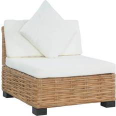 Rattan Sofaer vidaXL uden armlæn Sofa 3 personers