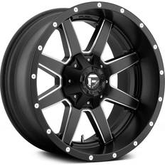 Fuel 17" - Black Car Rims Fuel Off-Road Maverick, 18x9 Wheel with 5 on 150 5 on Bolt Pattern Milled D53818907057