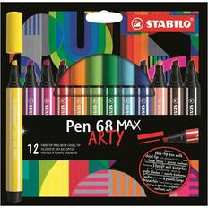Hobbyartikler Stabilo Pen 68 Max Arty sæt med 12 penne Fjernlager, 5-6 dages levering
