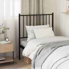 vidaXL Metal Black Headboard