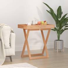 Bois Tables d'appoint vidaXL de Service Pieds de Salon Chambre À Coucher Table d'appoint