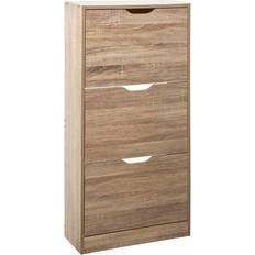 5five Simply Smart Wooden 5five Natural Wood 115 x 60 x 24 cm Shoe Rack