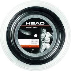 Head Sonic Pro Rolle Black Tennis Udstyr 1.25 mm