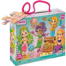 Glitter Puzzle Unicorn 30pcs. Assorted Floor Fjernlager, 6-7 dages levering