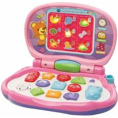 Plástico Portátiles para niños Vtech Baby Lumi Ordi Des Tout-petits Rose Computadora Para Niños