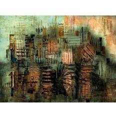 Glas Billeder Artwood Asian Night 120 x 80 cm Billede