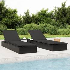 Polyrattan Solsenge vidaXL liggestol