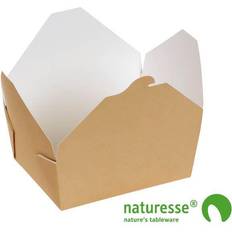 Bobleplast Diverse Pap Takeaway Box 1000 m 25 stk/pk