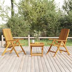 vidaXL 3 delar Loungeset