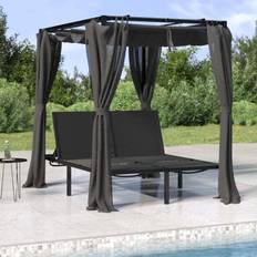 Sun Beds vidaXL Double Sun Lounger with