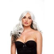 Zwart Pruiken Pleasure Wigs Gina Peruk Grey Black