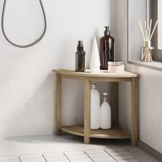 vidaXL Tavolino da Bagno 45 x 45 x 45 cm Marrone