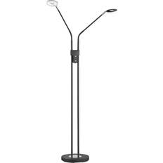Brun - D Gulvlamper FISCHER & HONSEL Dent dæmpes, 2 Gulvlampe 150cm