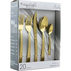 MegaChef Baily 20 Piece Flatware Utensil Stainless Steel Silverwa Cutlery Set 20pcs