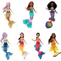 Disney The Little Mermaid Ariel and Sisters Small Doll Set