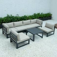 Rattan Patio Furniture Leisuremod Chelsea Outdoor Lounge Set