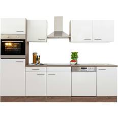 Meubles de Cuisine Respekta KÜCHENBLOCK Weiß, Eiche