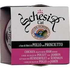 Schesir Cat Adult Country Kyckling & Skinka i Gel 85 g