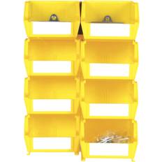 Assortment Boxes LocBin Small/Medium BinKits, 8-CT Yellow