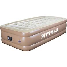 Air Beds on sale Pittman Outdoors Pittman Outdoors Twin Never Leak Double High Air Mattress Tan Twin