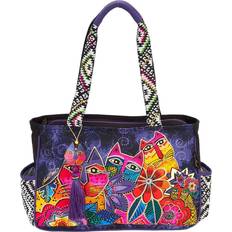 Multicoloured Totes & Shopping Bags Laurel Burch Laurels Garden Medium Tote Handbag
