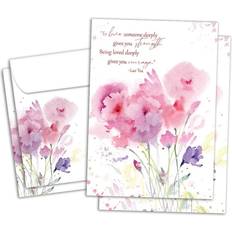 Engagements Cards & Invitations Tree-Free Greetings 2 Pack Wedding Greeting Cards,Eco Friendly,Made in USA,100% Recycled Paper,5"x7" Strength and Courage GT60186